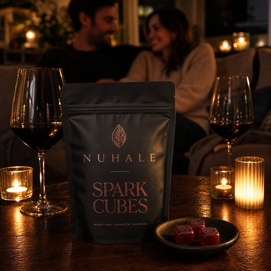 Spark Cubes on a table
